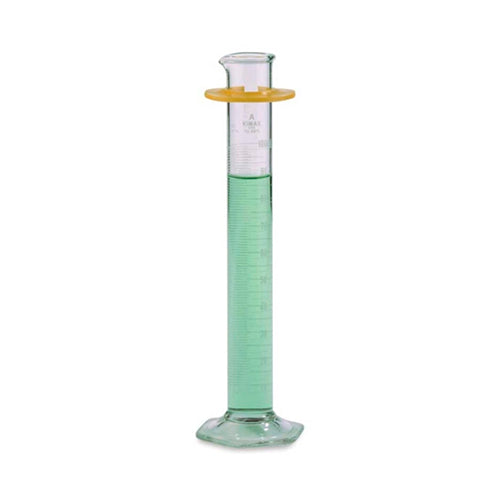 10863. PROBETA (MEDIDA CILINDRICA) DE VIDRIO 250ML CLASE B LINEA BLANCA - KIMAX