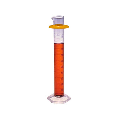 10865. PROBETA (MEDIDA CILINDRICA) DE VIDRIO 500ML CLASE B LINEA AZUL - KIMAX