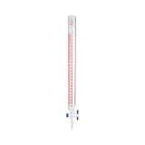 15037. BURETA DE VIDRIO 250ML ACCU-RED C/LLAVE DE TEFLON - PYREX