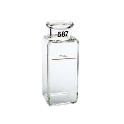 55012. CELDA DE VIDRIO CUADRADA 25ML, 1PULG - HACH