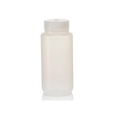 11092. FRASCO POLIPROPILENO 500ML TRANSPARENTE BOCA ANCHA C/TAPON DE ROSCA DE POLIPROPILENO NALGENE