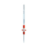 11530.BURETA DE VIDRIO 50ML CLASE A ACCU-RED SERIALIZADA/CERTIFICADA C/LLAVE DE TEFLON - PYREX