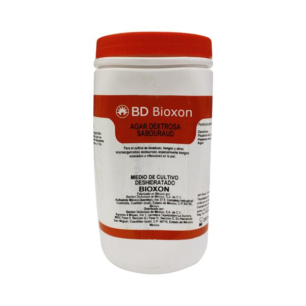 AGAR DEXTROSA SABORAUD PIEZA CON 450 GRAMOS BD BIOXON