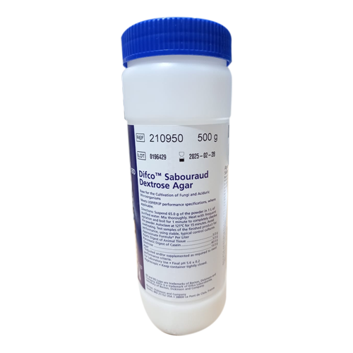 54392. AGAR DEXTROSA SABOURAUD 500GR - DIFCO