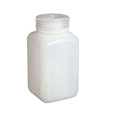 3350. FRASCO POLIETILENO ALTA DENSIDAD 500ML CUADRADO BOCA ANCHA - NALGENE
