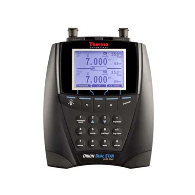 12855. MEDIDOR MULTIPARAMETRICO DE MESA PH/ISE/MV/ORP TEMPERATURA C/CANAL DOBLE Y SOPORTE MOD. DUAL STAR, 2115000 - ORION