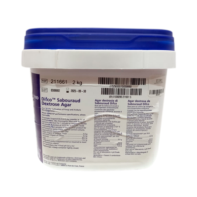 6101. AGAR DEXTROSA SABOURAUD 2KG - DIFCO