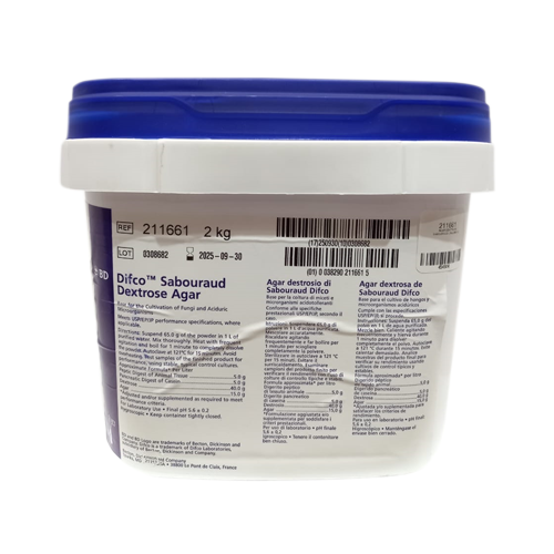 6101. AGAR DEXTROSA SABOURAUD 2KG - DIFCO