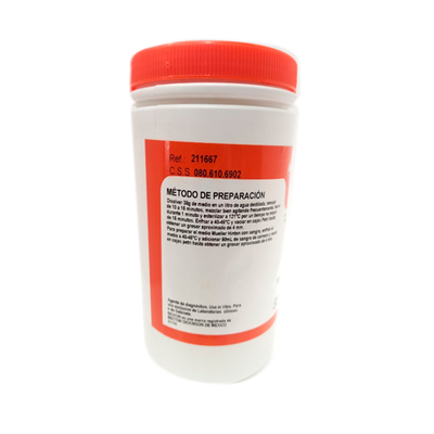 360. AGAR MUELLER HINTON  450GR BIOXON REGISTRO SANITARIO 0079R83 SSA