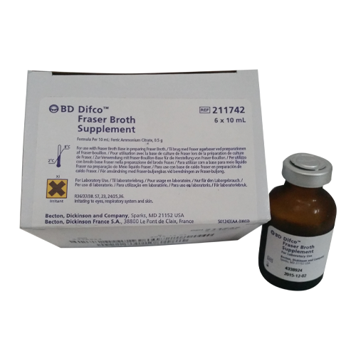 54394. SUPLEMENTO DE CALDO FRASER 6 X 10ML - DIFCO