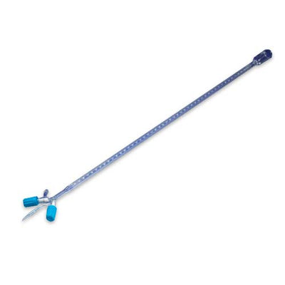 15044. BURETA DE VIDRIO 50ML CLASE A C/LLAVE DE VIDRIO Y PUNTA DE PRECISION SERIALIZADA/CERTIFICADA - PYREX