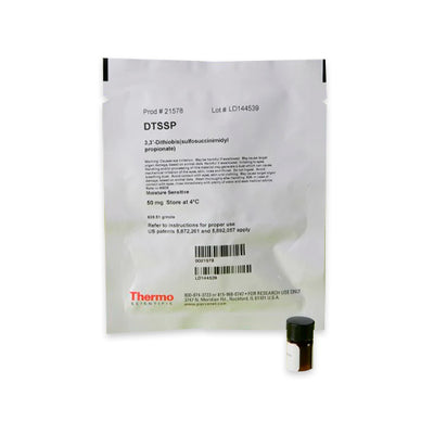53097. DTSSP (3,3'-DITHIOBIS(SULFOSUCCINIMIDYL PROPIONATE) 50MG - PIERCE