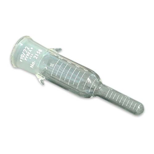 15082. TUBO DE VIDRIO 10ML, UNION 19/22 P/APARATO KUDERNA-DANISH - PYREX