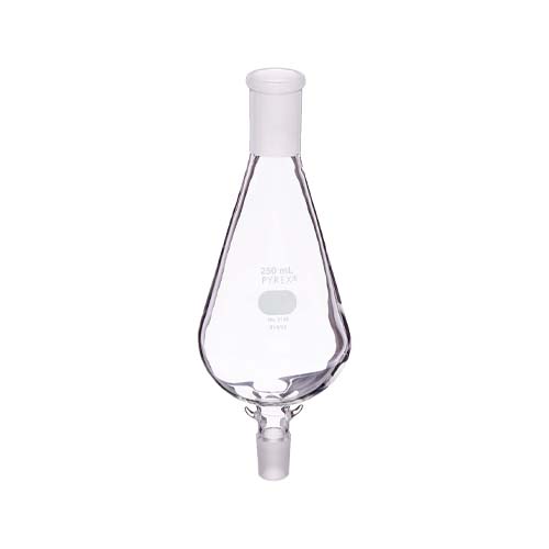 15068. MATRAZ DE VIDRIO 250ML UNIONES ESMERILADAS P/APARATO KUDERNA DANISH - PYREX