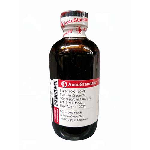 11373. STD AZUFRE 10000UG/G EN ACEITE CRUDO 100ML - ACCUSTANDARD