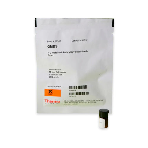 53094. GMBS (N-Y-MALEIMIDOBUTYRYL-OXYSUCCINIMIDE ESTER) 50MG - PIERCE