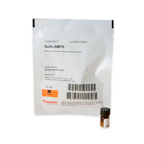10312. SULFO-SMPB (SULFOSUCCINIMIDYL 4-(MALEIMIDOPHENYL) BUTYRATE) 50MG - PIERCE