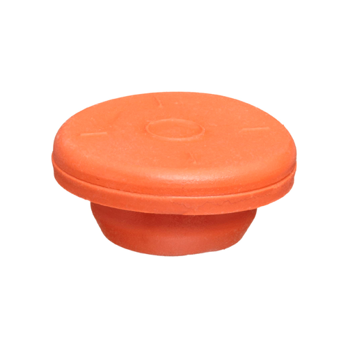 17596. TAPON DE GOMA 20MM CAUCHO ROJO CAJA C/1000 PIEZAS - WHEATON