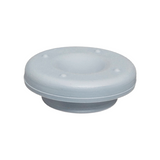 17598. TAPON DE GOMA 20MM CLOROBUTIL/ISOPRENO GRIS REVESTIMIENTO DE FEP CAJA C/1000 PIEZAS - WHEATON