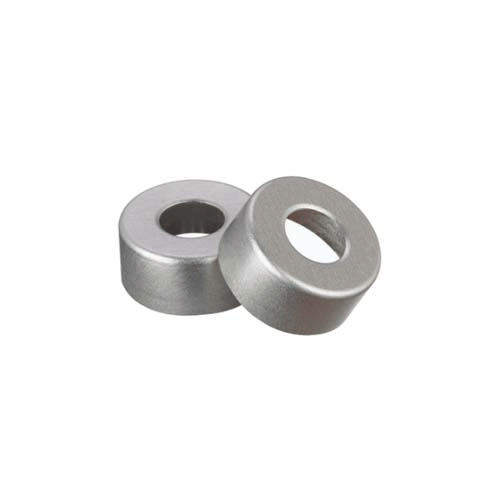 17564. SELLO DE ALUMINIO 13MM COLOR NATURAL CAJA C/1000 PIEZAS - WHEATON