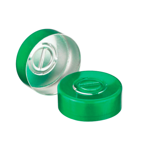 17571. SELLO DE ALUMINIO 20MM COLOR VERDE CAJA C/1000 PIEZAS - WHEATON