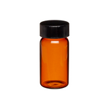17669. VIAL VIDRIO AMBAR 2ML, 12X38MM C/TAPON FENOLICO NEGRO Y REVESTIMIENTO DE CAUCHO CAJA C/288 PIEZAS - WHEATON