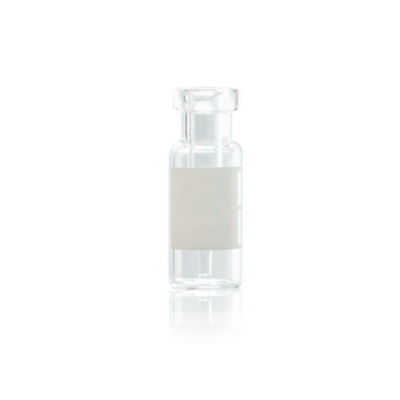 17683. VIAL VIDRIO CLARO 0.3ML, 12X32MM C/AREA DE ESCRITURA CAJA C/100 PIEZAS - WHEATON