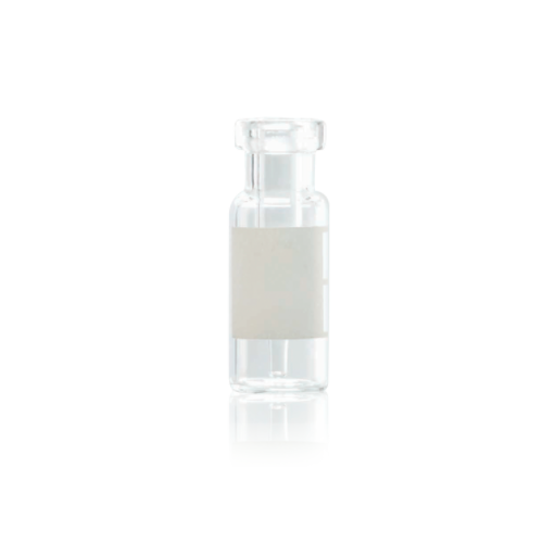 17683. VIAL VIDRIO CLARO 0.3ML, 12X32MM C/AREA DE ESCRITURA CAJA C/100 PIEZAS - WHEATON