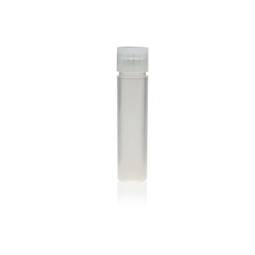 17657. VIAL POLIPROPILENO 4ML, 13X57MM P/CENTELLO LIQUIDO C/TAPA A PRESION DE POLIPROPILENO CAJA C/1000 PIEZAS - WHEATON