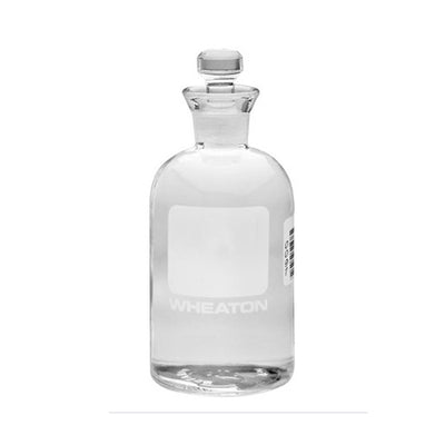 6691. FRASCO DBO 300ML DE VIDRIO, SIN NUMERACION C/TAPON ESM ROBOTICO - WHEATON