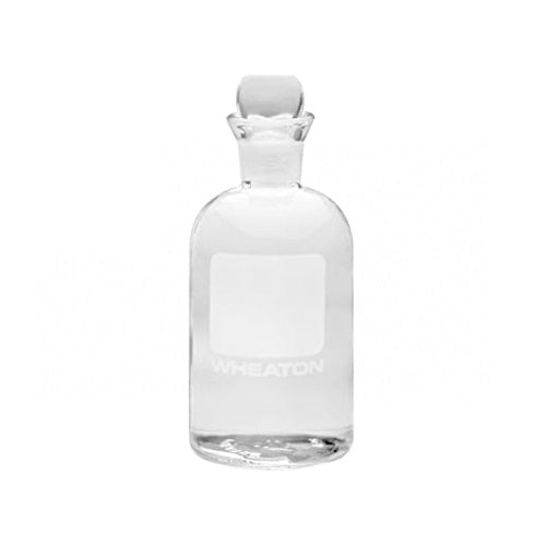 4289. FRASCO DBO 300ML DE VIDRIO, SIN NUMERACION C/TAPON CABEZA DE CENTAVO PIEZA(S) CON 1 WHEATON