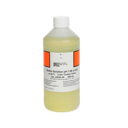 21517. SOLUCION BUFFER PH 7.00 AMARILLO 500ML - HACH