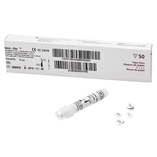 54223. SENSIDISCOS LEVOFLOXACINA 5UG C/10 CARTUCHOS - BBL