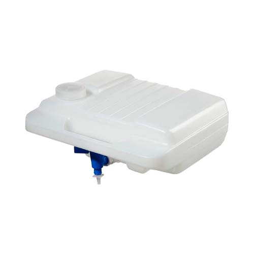 13719. GARRAFON (BIDON) DE POLIETILENO ALTA DENSIDAD 15LT TRANSPARENTE LOWBOY C/LLAVE - NALGENE