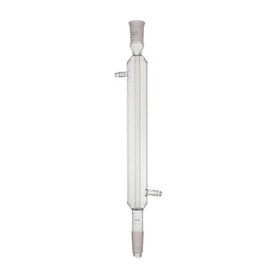 1104. CONDENSADOR DE VIDRIO LIEBIG C/PUNTA P/GOTEO 400MM UNION 24/40 - PYREX