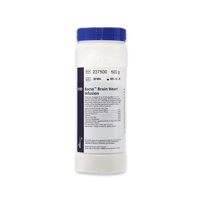 54378. CALDO DE INFUSION CEREBRO CORAZON (CALDO BHI)  500GR - DIFCO