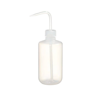 11105. PIZETA (FRASCO LAVADOR) 250ML BOCA ANGOSTA SALIDA SUPERIOR C/TAPA NATURAL LDPE PAQUETE C/2 PIEZAS - NALGENE
