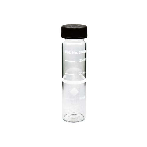 54749. CELDA DE VIDRIO REDONDA 10/25ML, 25MM C/TAPA C/6 - HACH