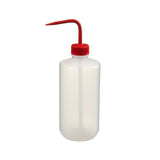11116. PIZETA (FRASCO LAVADOR) 500ML BOCA ANGOSTA SALIDA SUPERIOR C/TAPA ROJA LDPE NALGENE