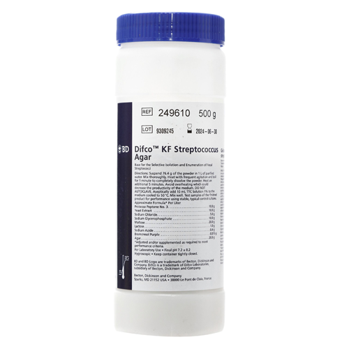 54397. AGAR STREPTOCOCCUS KF 500GR - DIFCO