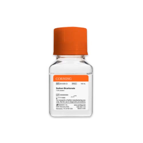 14130. BICARBONATO DE SODIO 7.5% 100ML C/6  - CORNING