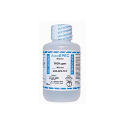 9849. STD NITRATO 1000PPM 125ML - SCP SCIENCE