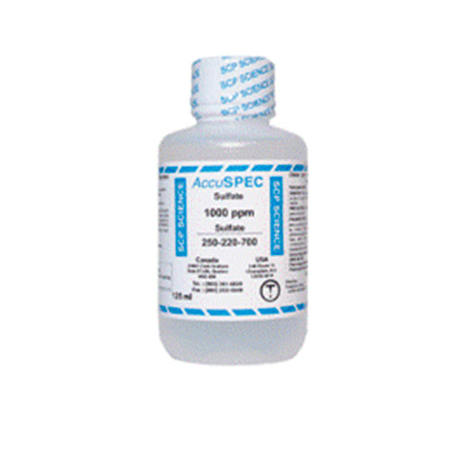 9850. STD SULFATO 1000PPM 125ML - SCP SCIENCE