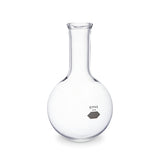 51516. MATRAZ DE EBULLICION DE VIDRIO 100ML FORMA REDONDA REFORZADO - KIMAX