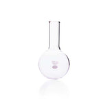 51515. MATRAZ DE EBULLICION DE VIDRIO 250ML FORMA FORMA REDONDA REFORZADO -  KIMAX