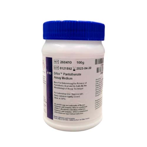 54287. MEDIO PARA ENSAYO DE PANTOTENATO 100GR - DIFCO