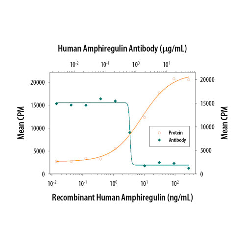 7491. RECOMBINANT HUMAN AMPHIREGULIN PROTEIN 100UG - R&D SYSTEMS