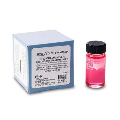 54730. KIT DE ESTANDARES SECUNDARIOS DE GEL SPECCHECK P/CLORO DPD RANGO ALTO 0-2.00MG/L - HACH