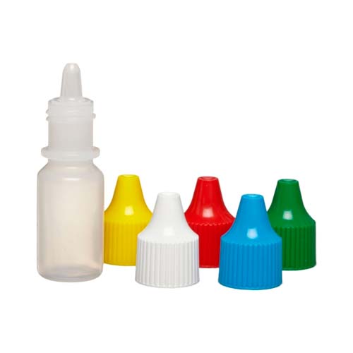 13713. FRASCO GOTERO LDPE 15ML C/PUNTA DISPENSADORA DE CONTROL COLORES SURTIDOS C/25 - NALGENE