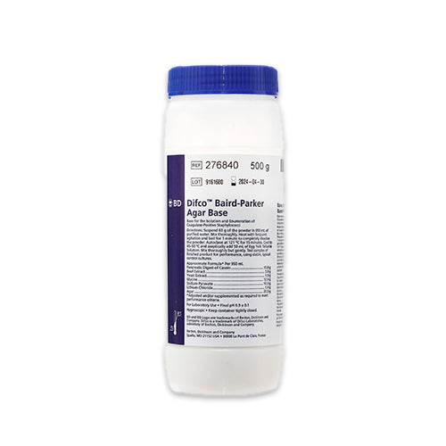 7811. BASE DE AGAR BAIRD-PARKER  500GR - BD DIFCO